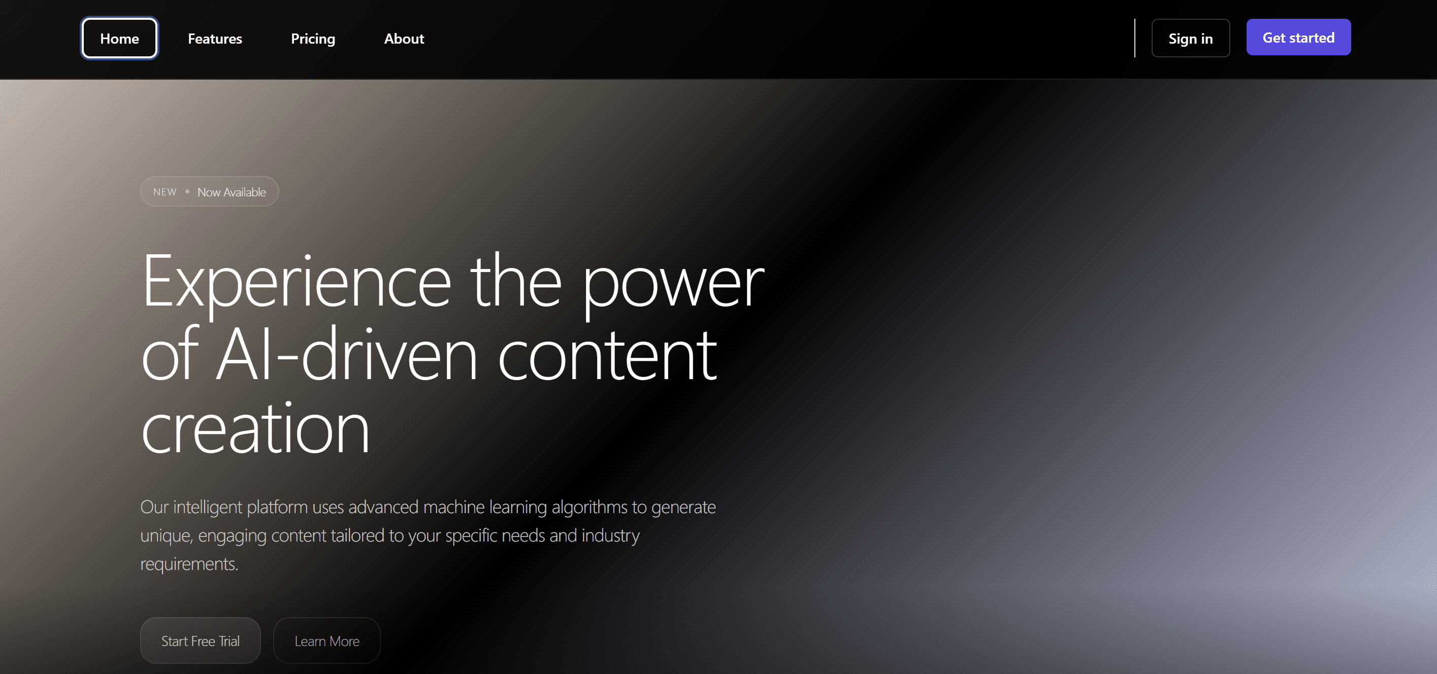 AI-Content Generator screenshot