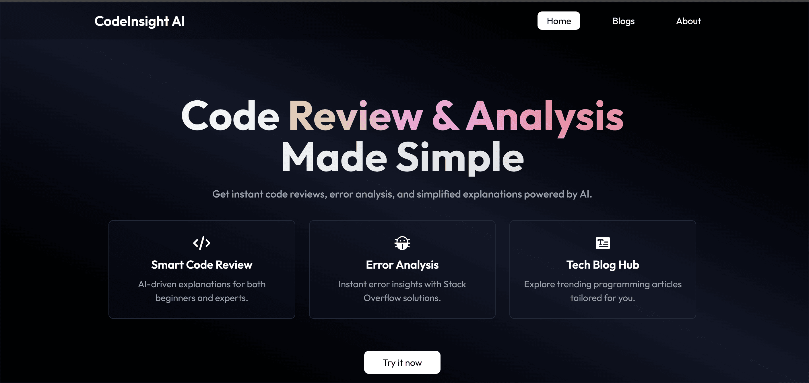 CodeInsights AI screenshot